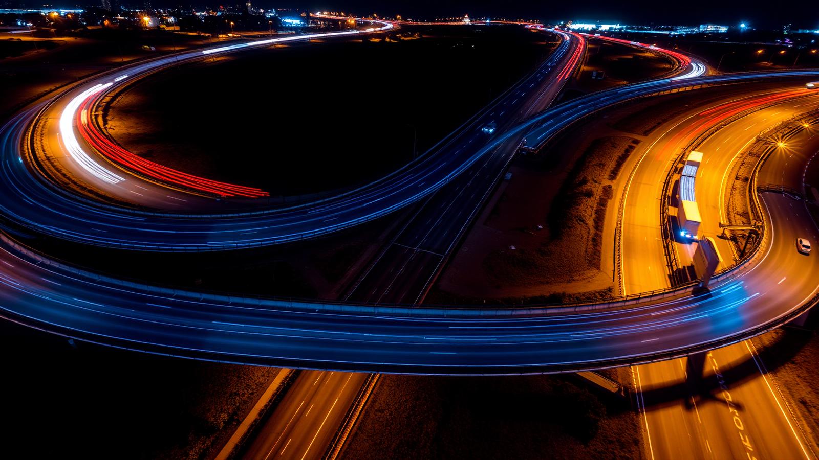 Highway freight route